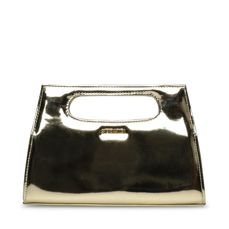 STEVE MADDEN Steve madden niteout gold clutch